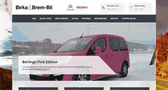 Desktop Screenshot of birkabrembil.se